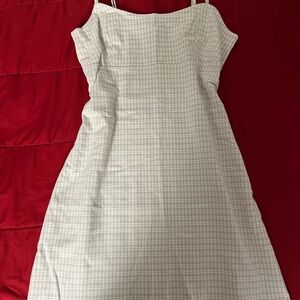 Brandy Melville Cream Sleeveless Spaghetti Strap Sundress